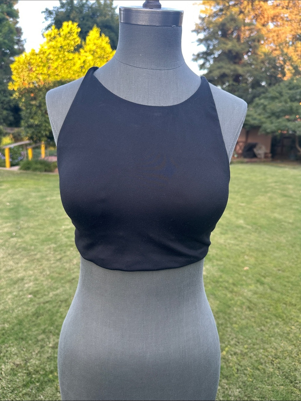 Victoria's Secret Black Crop Top